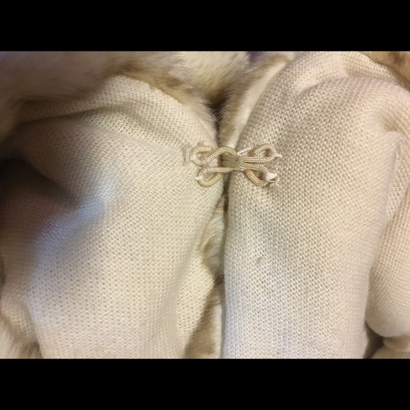 Faux fur Zara coat size M - Picture 4 of 4